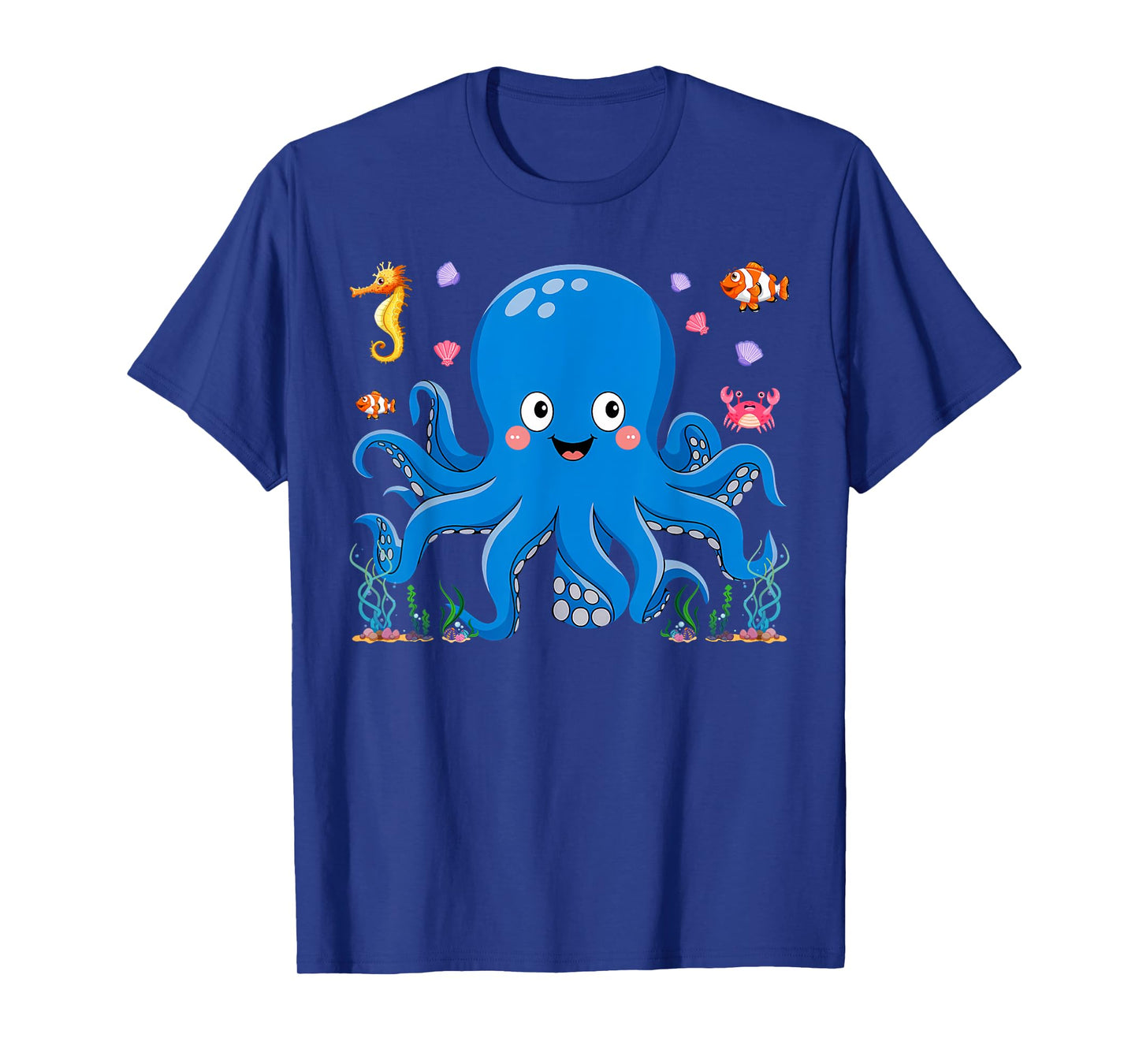 Cute Girls and Boys Octopus T-Shirt