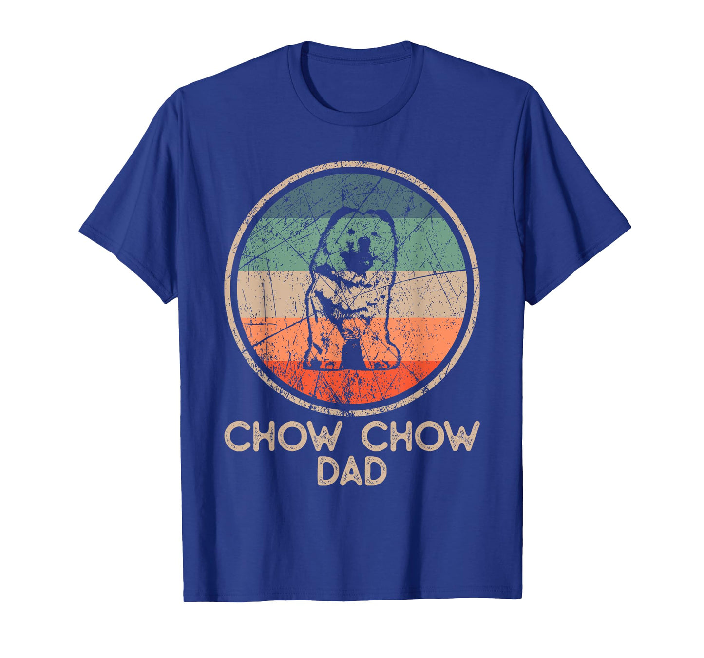 Chow Chow Dog - Vintage Chow Chow Dad T-Shirt for Men Women