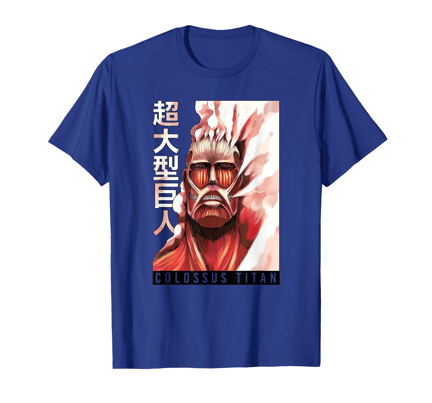 Attack on Titan Colossus Titan with Kanji Anime Manga T-Shirt