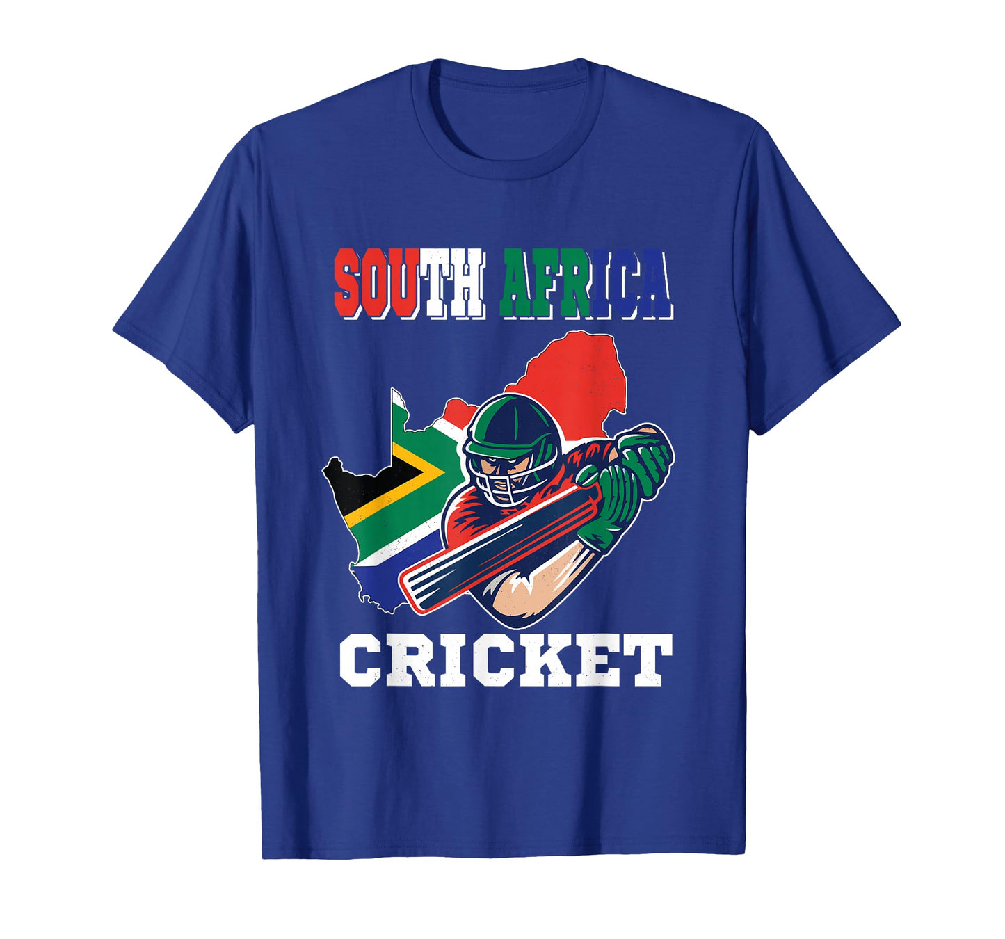 South Africa Cricket Player Flag Jersey Afrikaans Sports T-Shirt