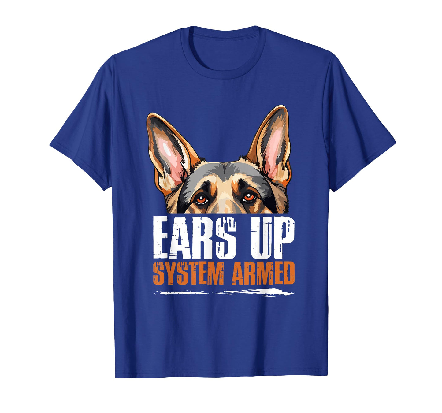 German Shepherd Dog Breed Ears Up System Armed T-Shirt