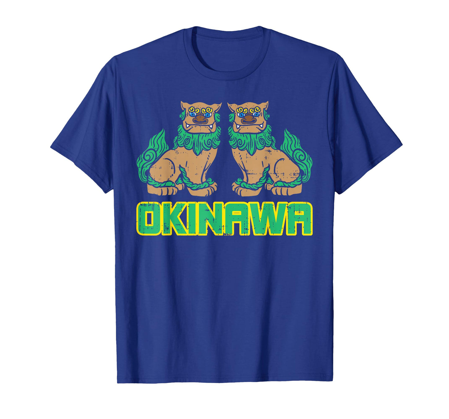 Okinawa Guardian Lion Shisa Japan Japanese Martial Arts Gift T-Shirt