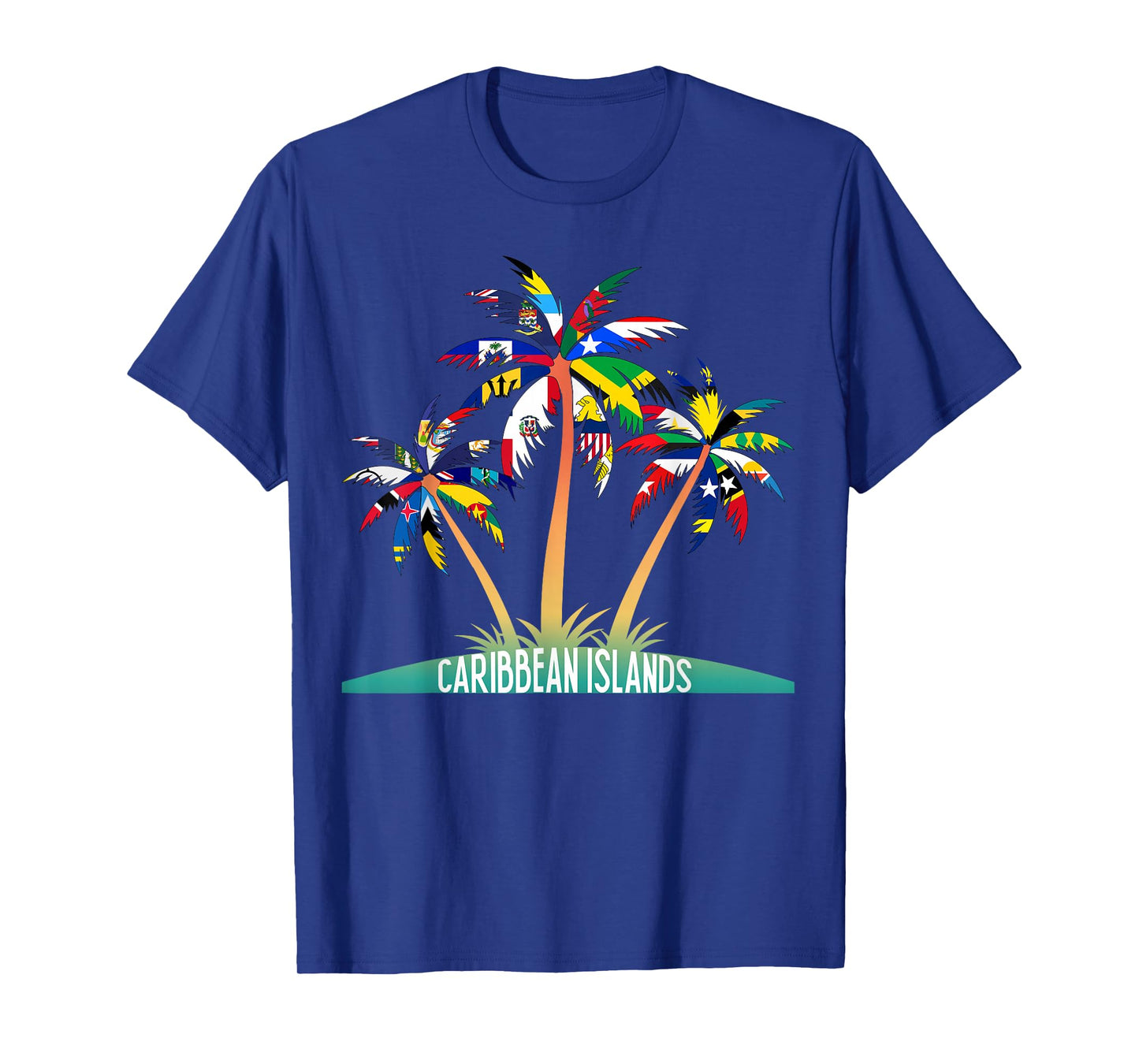 Caribbean Islands Flags, West Indies Flags T-Shirt