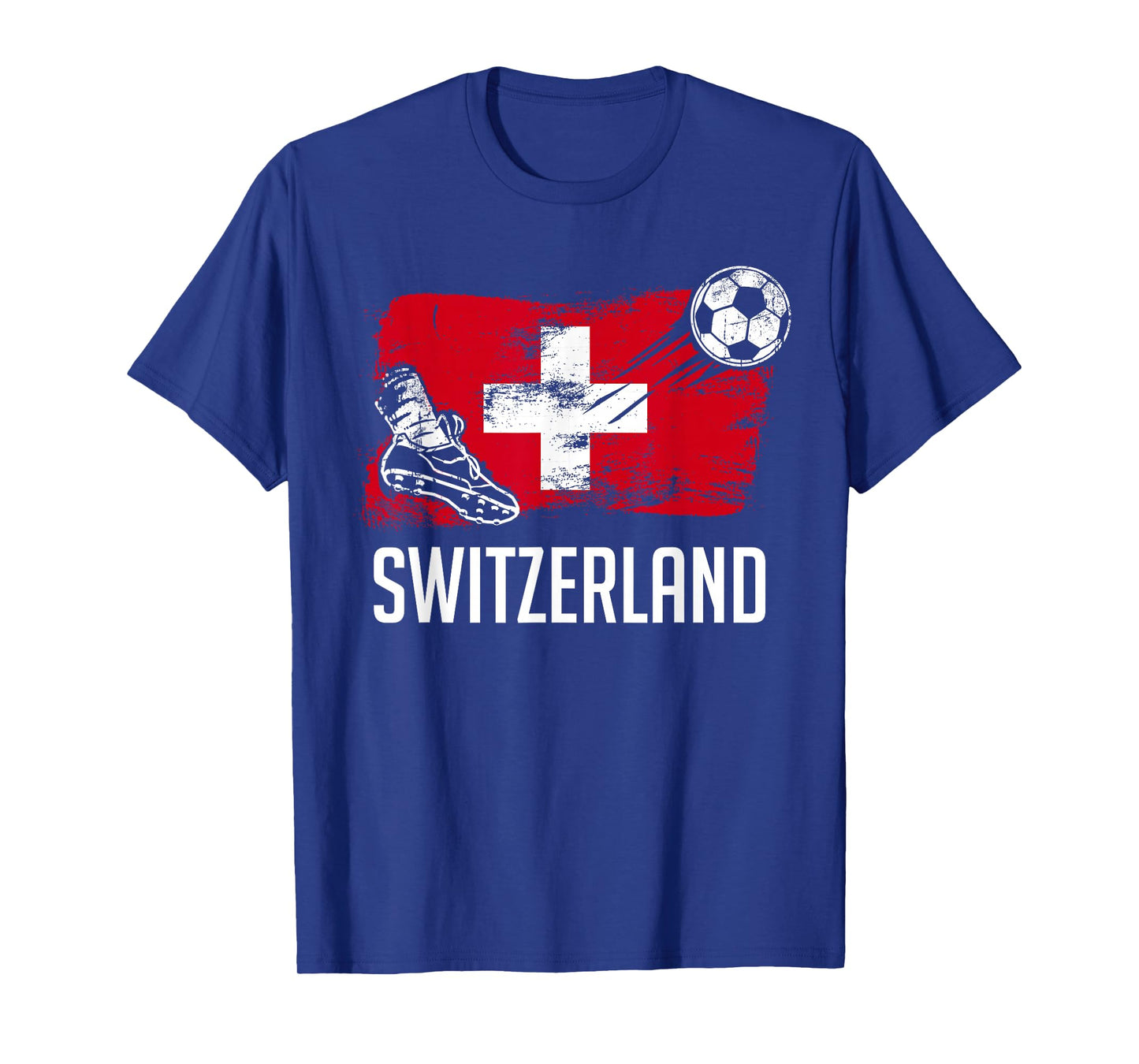 Switzerland Flag Jersey Swiss Soccer Team Swiss T-Shirt