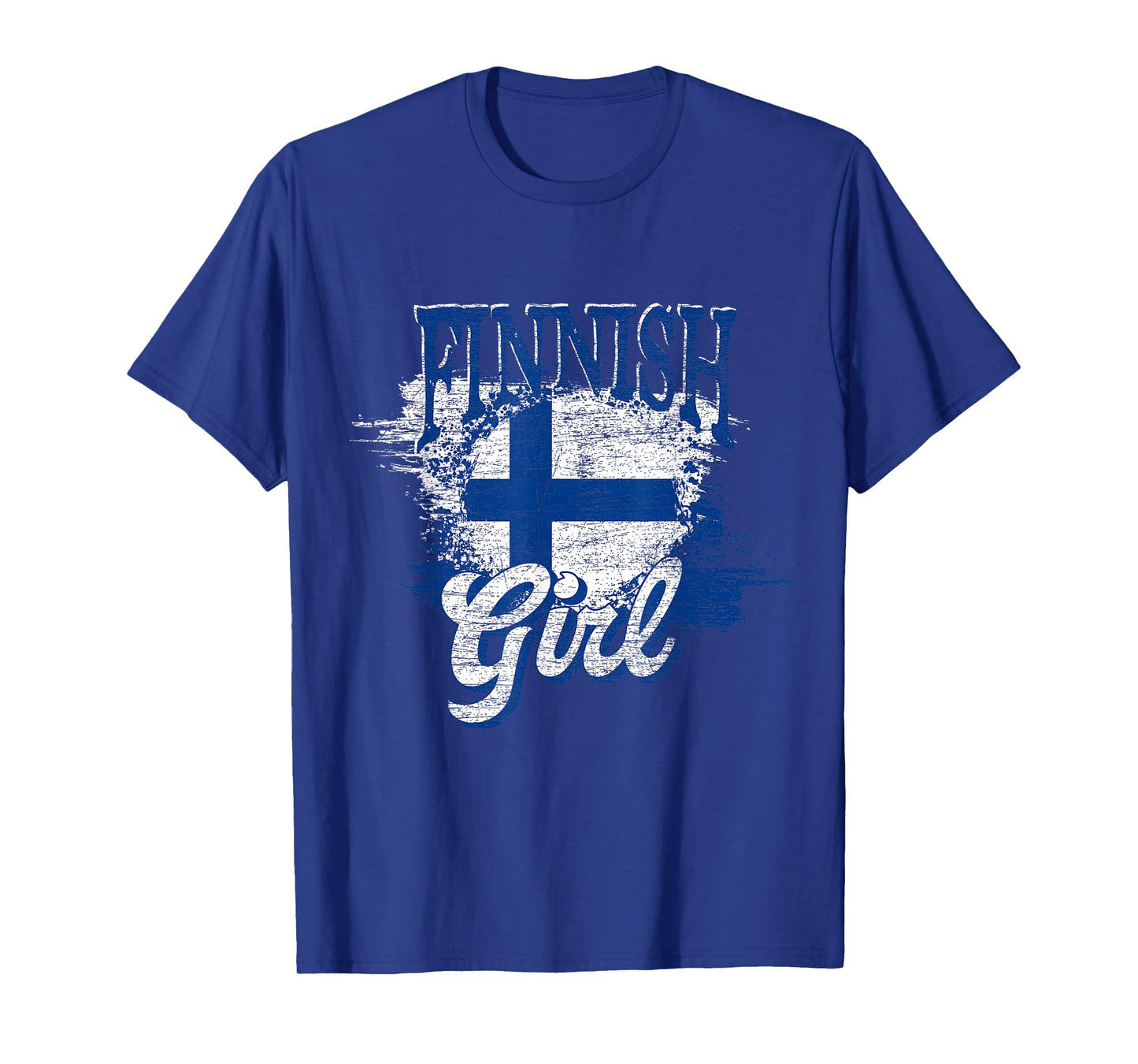 Finnish Girl Scandinavia Finnish Flag Finland T-Shirt
