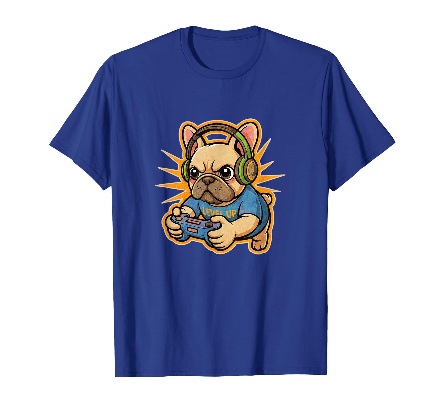 Funny Frenchie Gamer! Cute French Bulldog Gamer T-Shirt