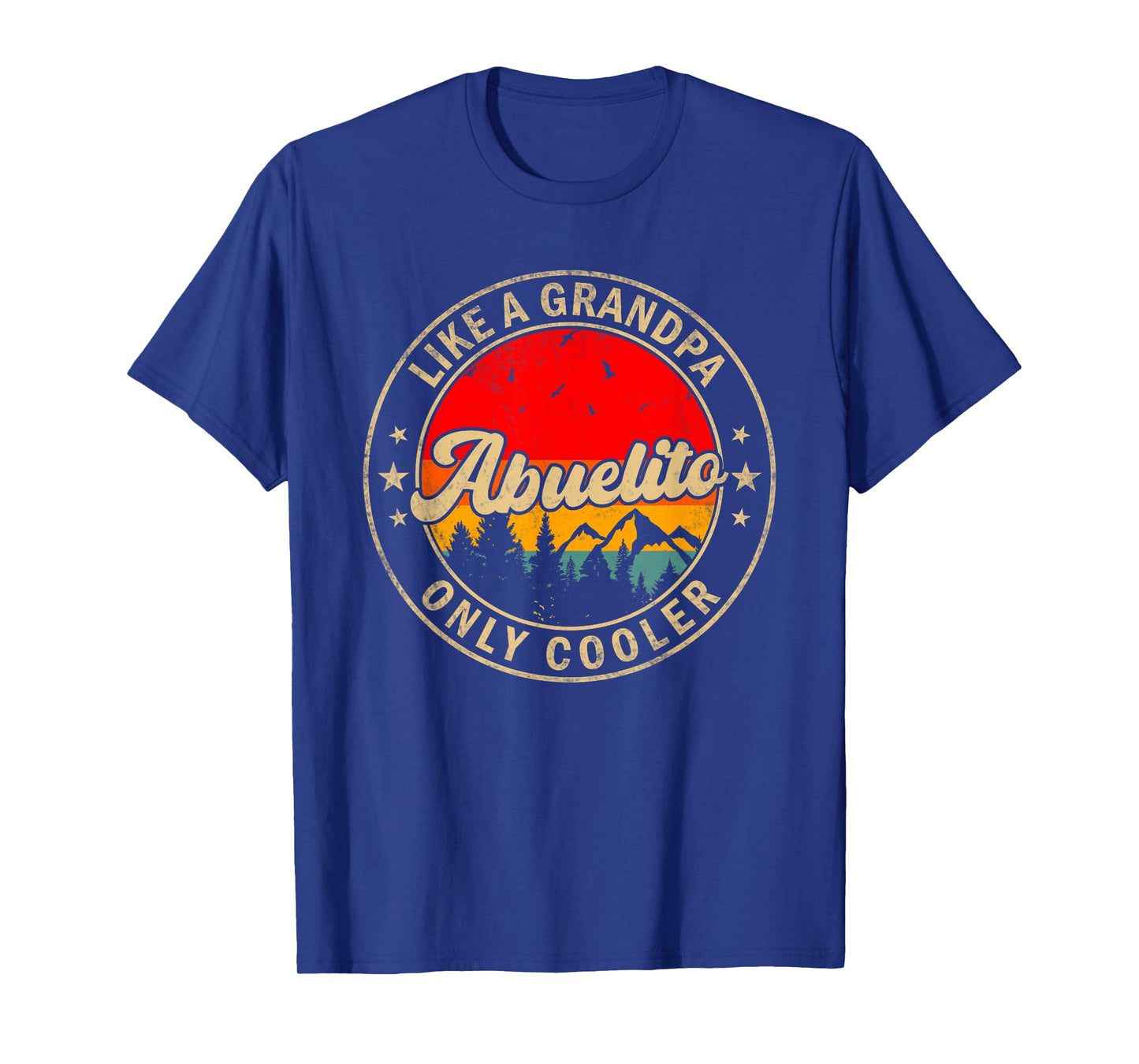 Abuelito Like A Grandpa Only Cooler Funny Papa Grandpa T-Shirt