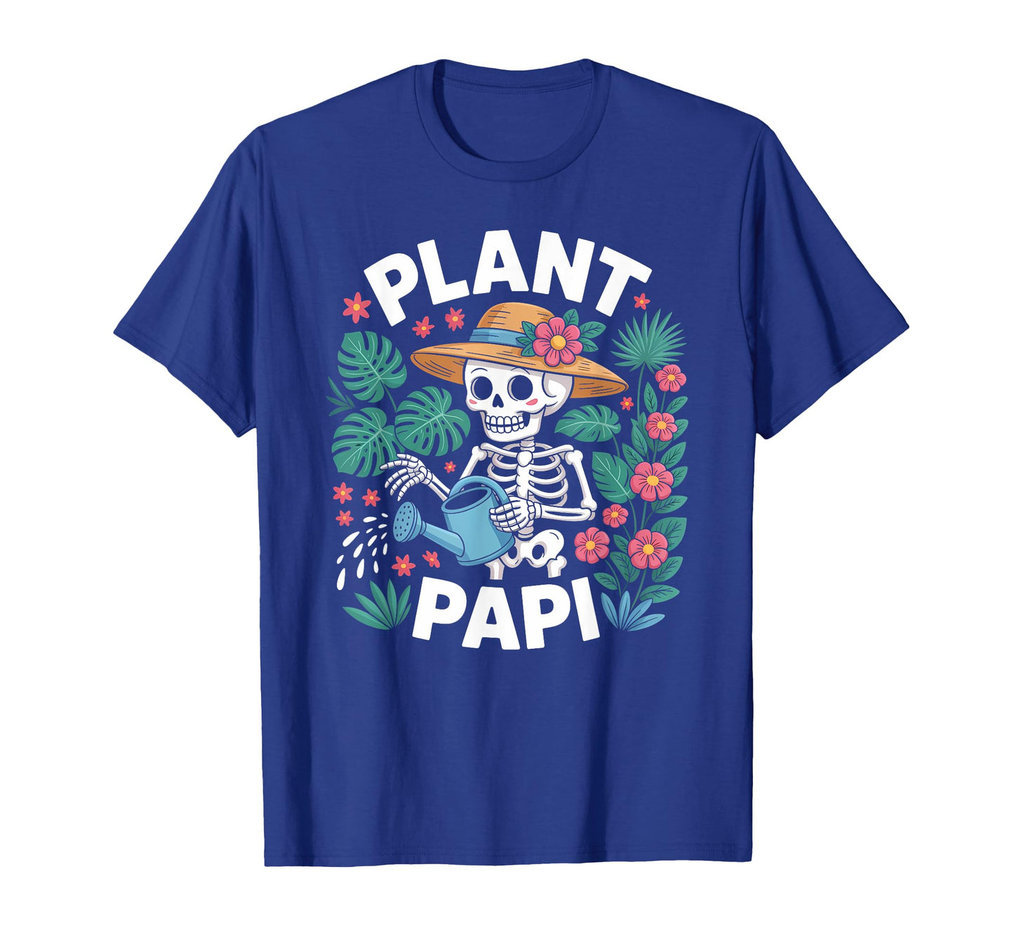 Vintage Halloween Plant Papi Daddy Gardener T-Shirt