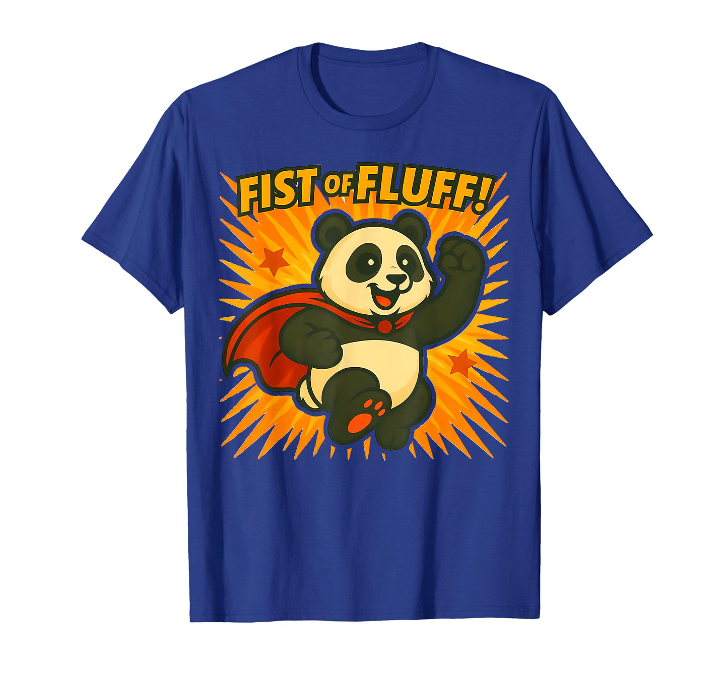 Fist of Fluff Panda Superhero T-Shirt