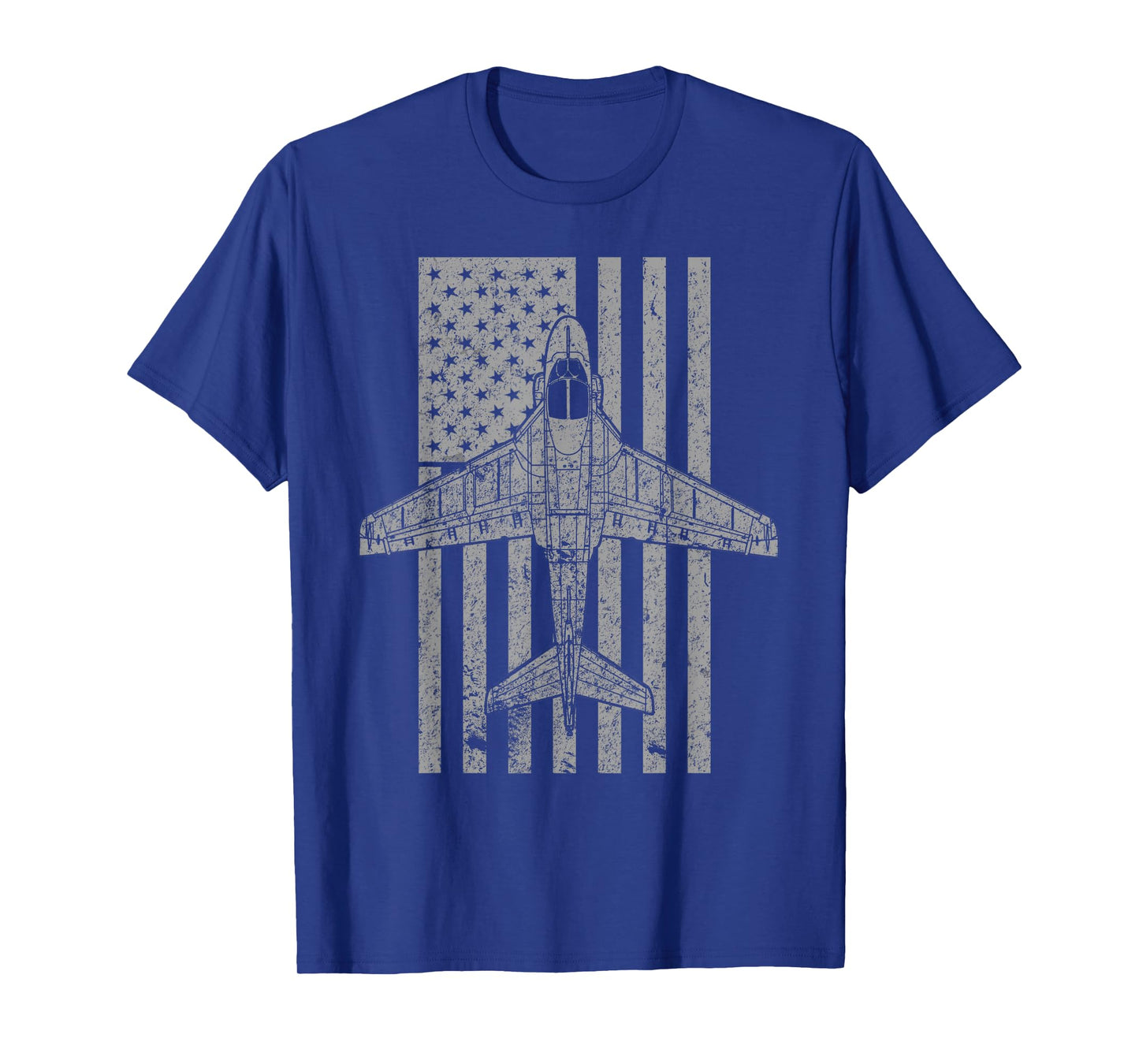 A-6 Intruder A6 Jet Airplane Vintage Flag T-Shirt T-Shirt