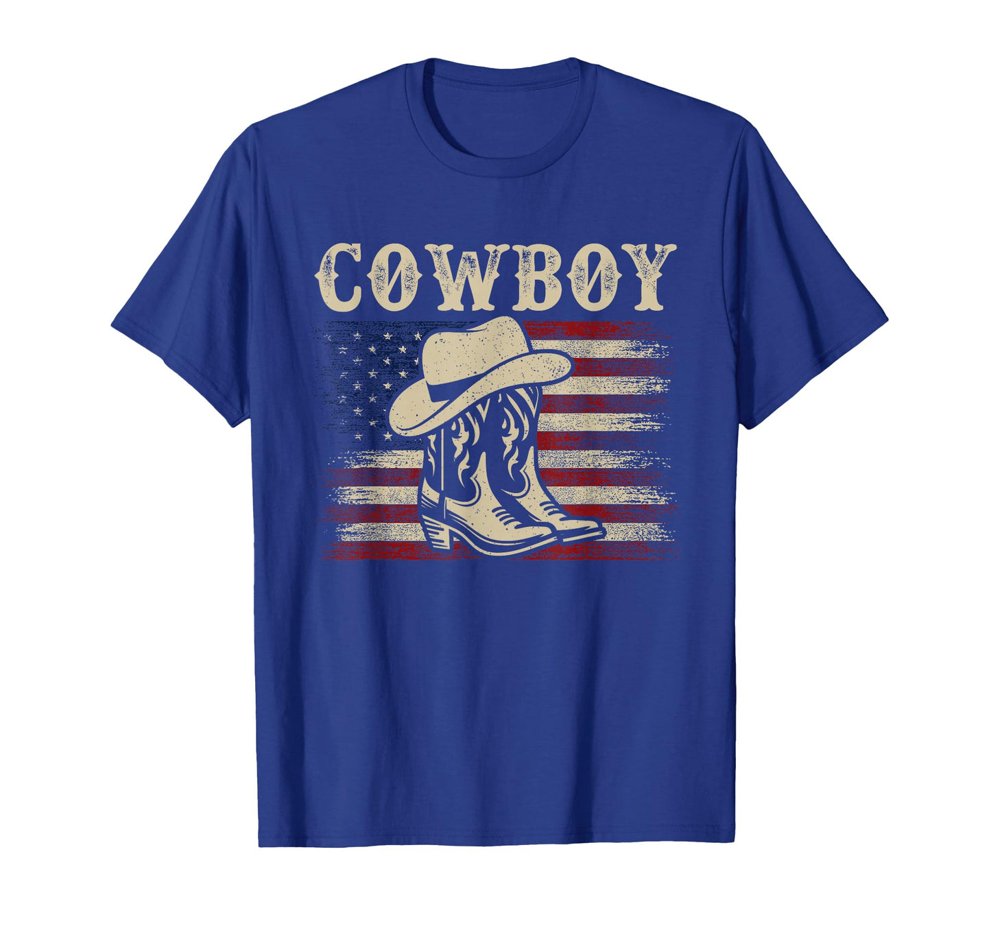 Western Country Men Teen Boy Kid Rodeo Southern Cowboy T-Shirt