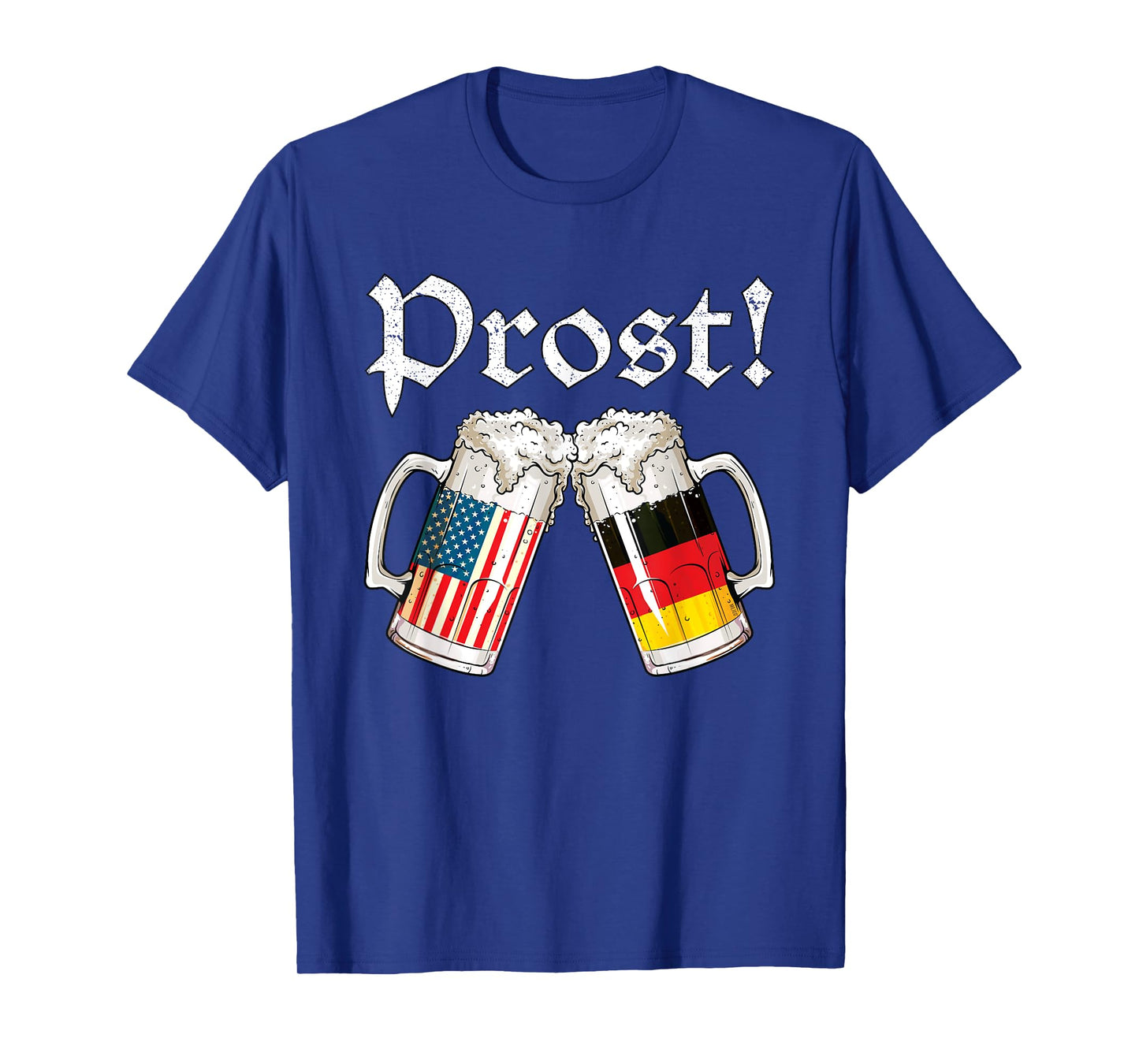 Oktoberfest American German Flag Beer Prost T-Shirt
