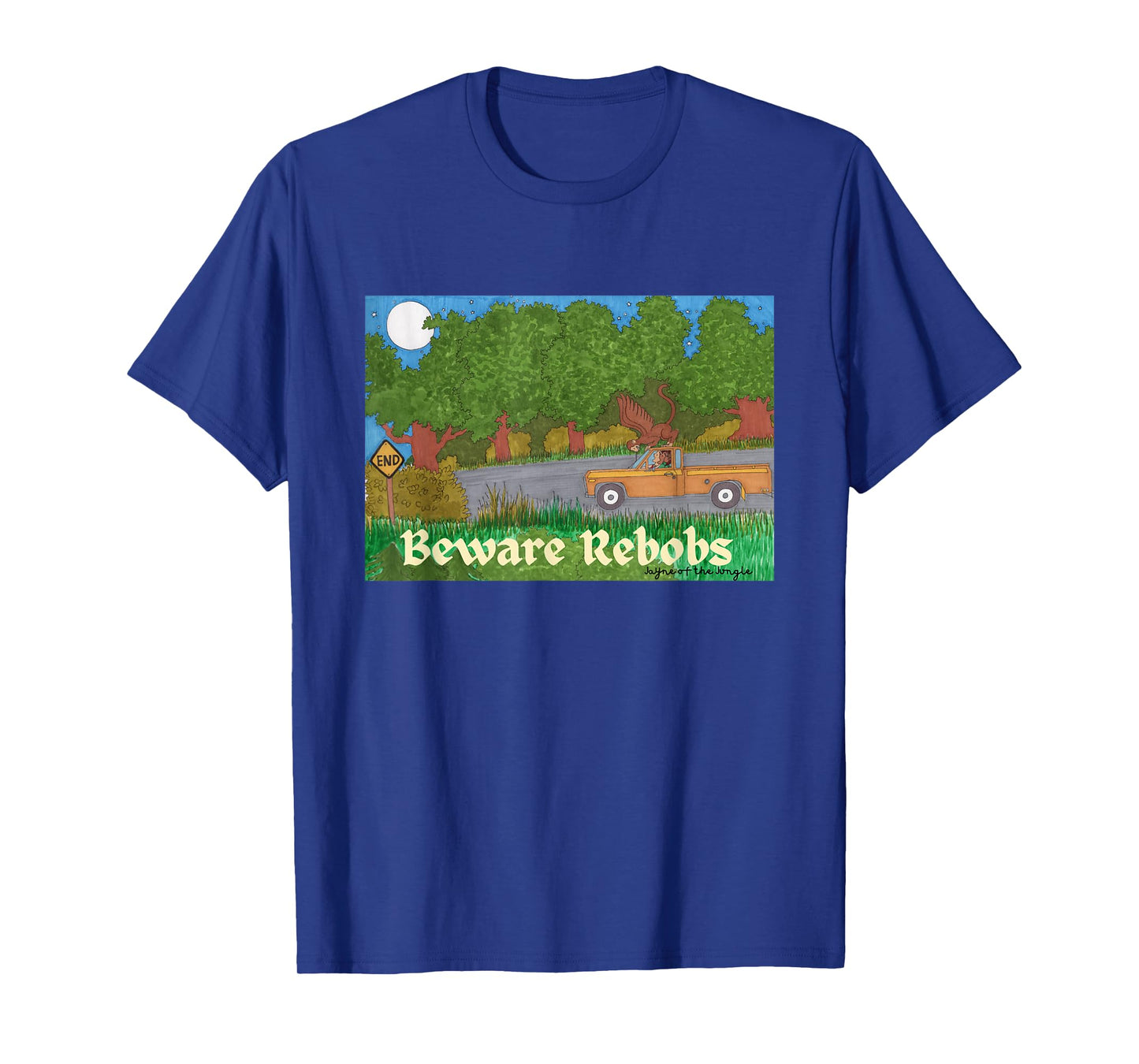 Beware of Rebobs! Napa Valley Legend Flying Monkeys T-Shirt