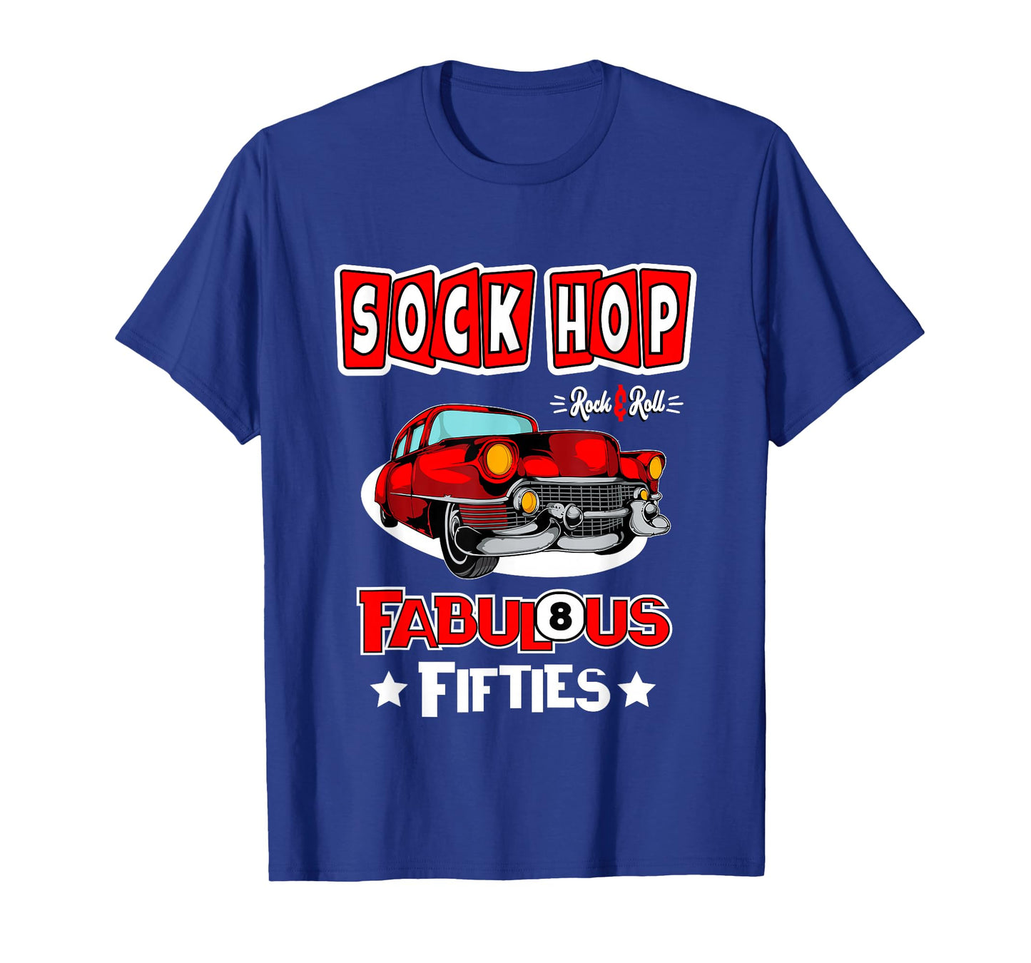 1950s Sock Hop Dance Vintage 50s Costume Rockabilly Party T-Shirt