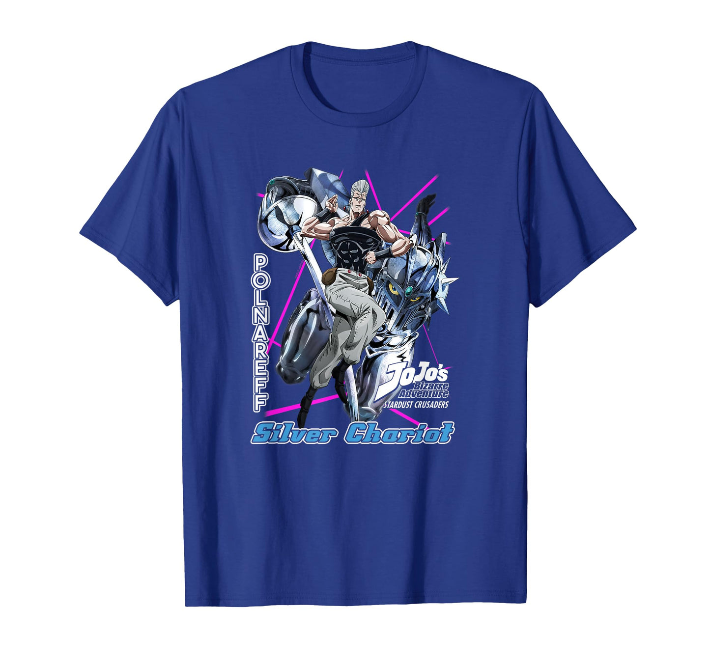 JoJo's Bizarre Adventure Polnareff Silver Chariot Anime T-Shirt
