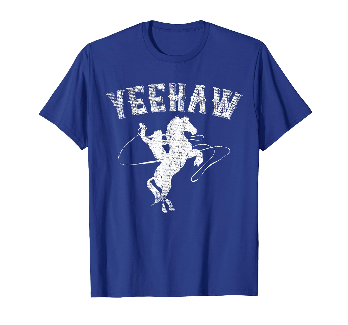 Funny Western Gift Horse Bull Riding Rodeo Yeehaw Cowboy T-Shirt