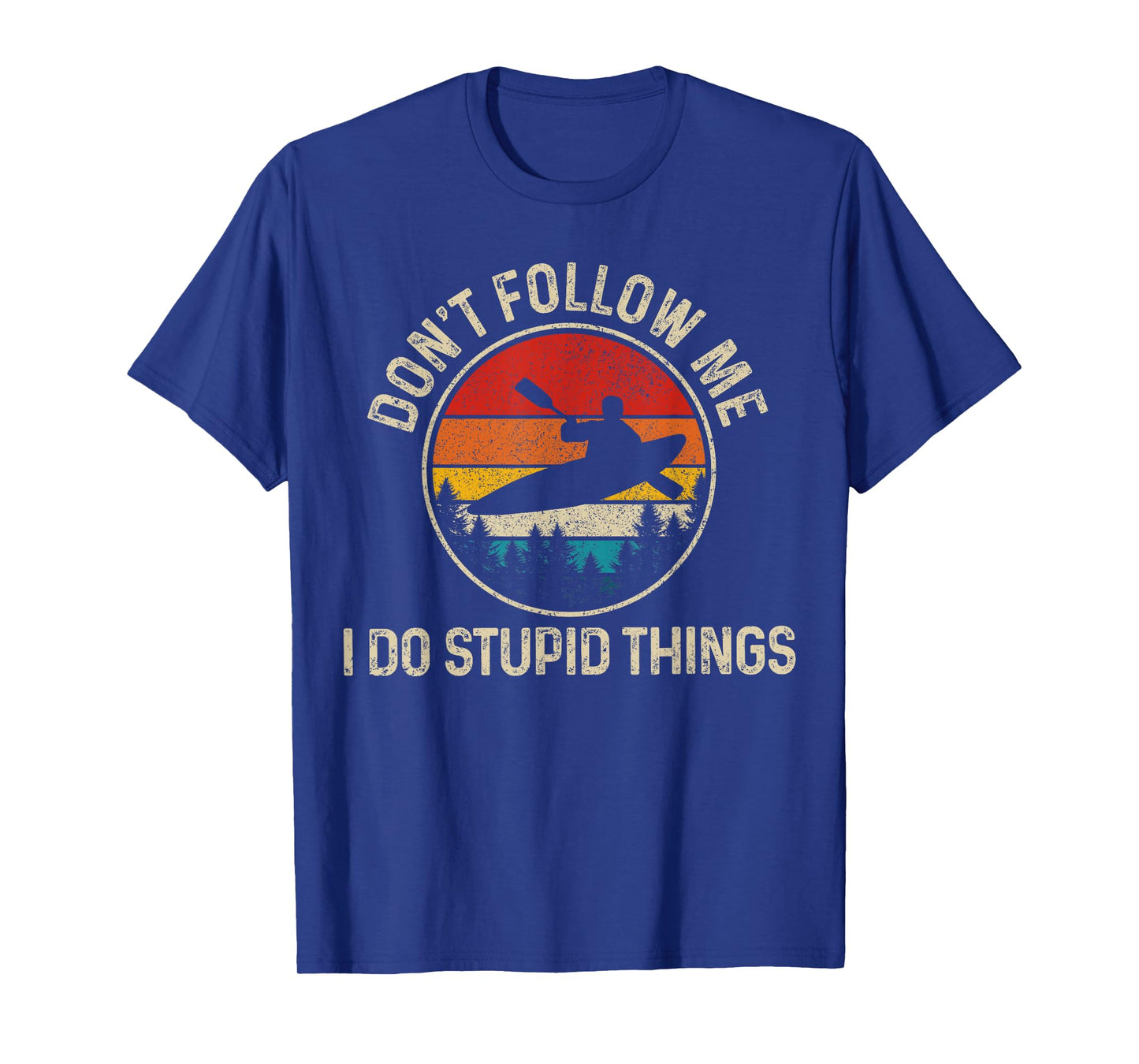 Kayak Vintage Kayaking Kayak Rafting Funny Gift T-Shirt