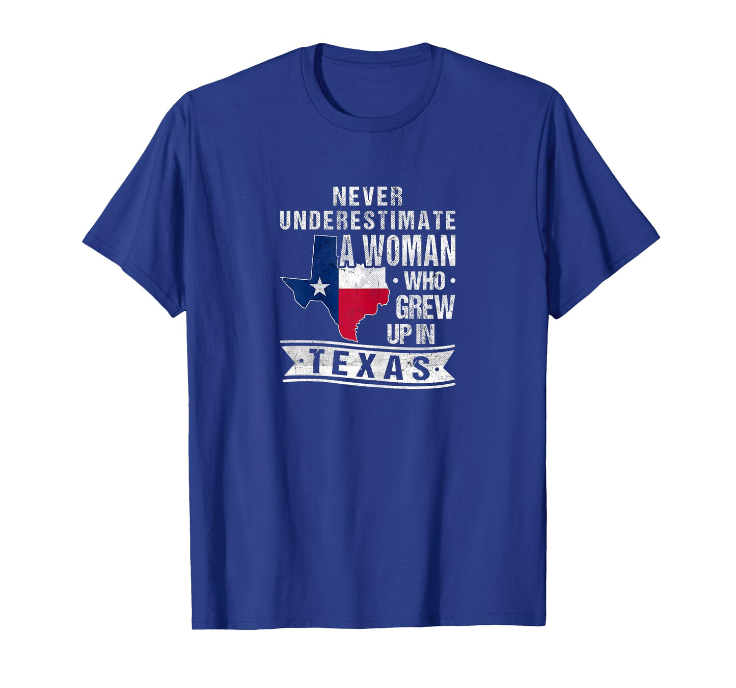 Texas Flag Map Vintage Texas Girl T-Shirt