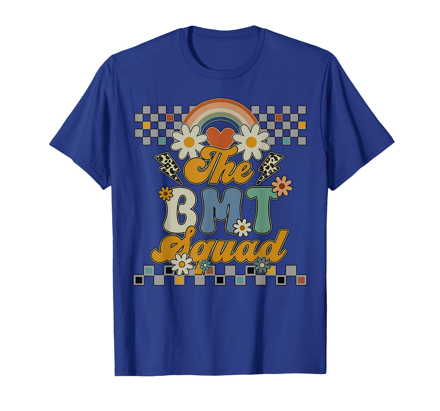 Groovy BMT Squad Bone Marrow Transplant Nurse RN Nursing T-Shirt