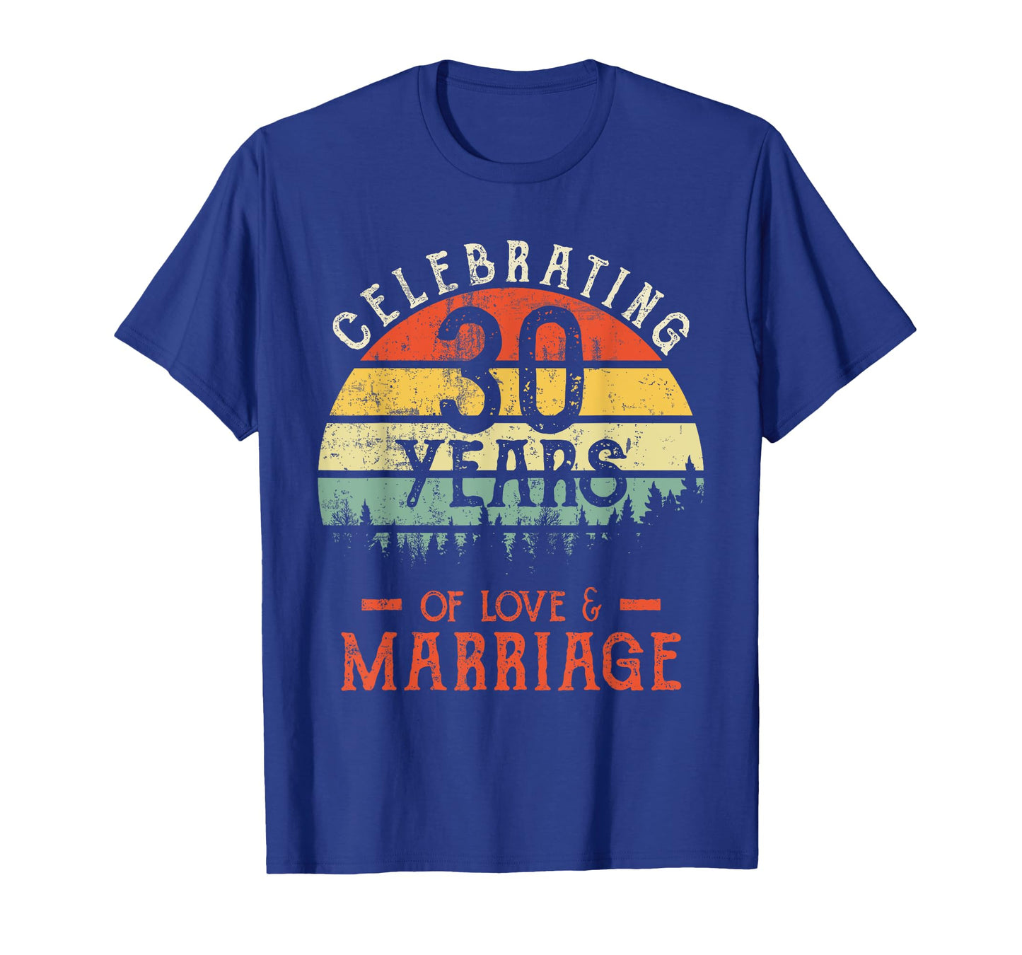Legends Vintage 30 years marriage anniversary Crew His/Her T-Shirt
