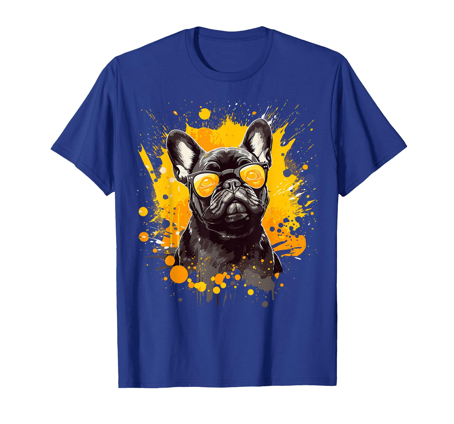 French Bulldog With Sunglasses T-Shirt