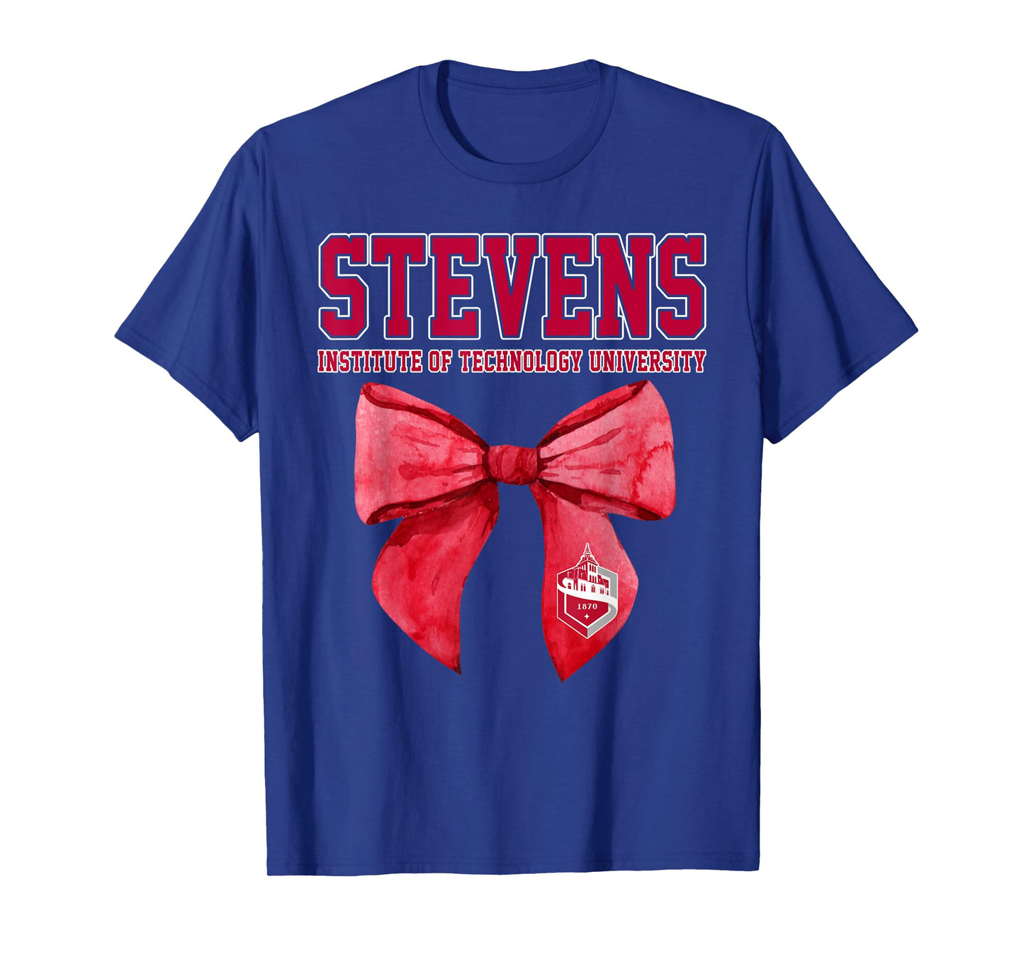 Stevens Institute of Technology University Bow Vintage T-Shirt