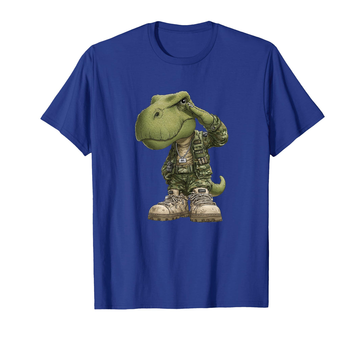 Nice Soldier Dinosaur Costume for Man and Woman T-Shirt