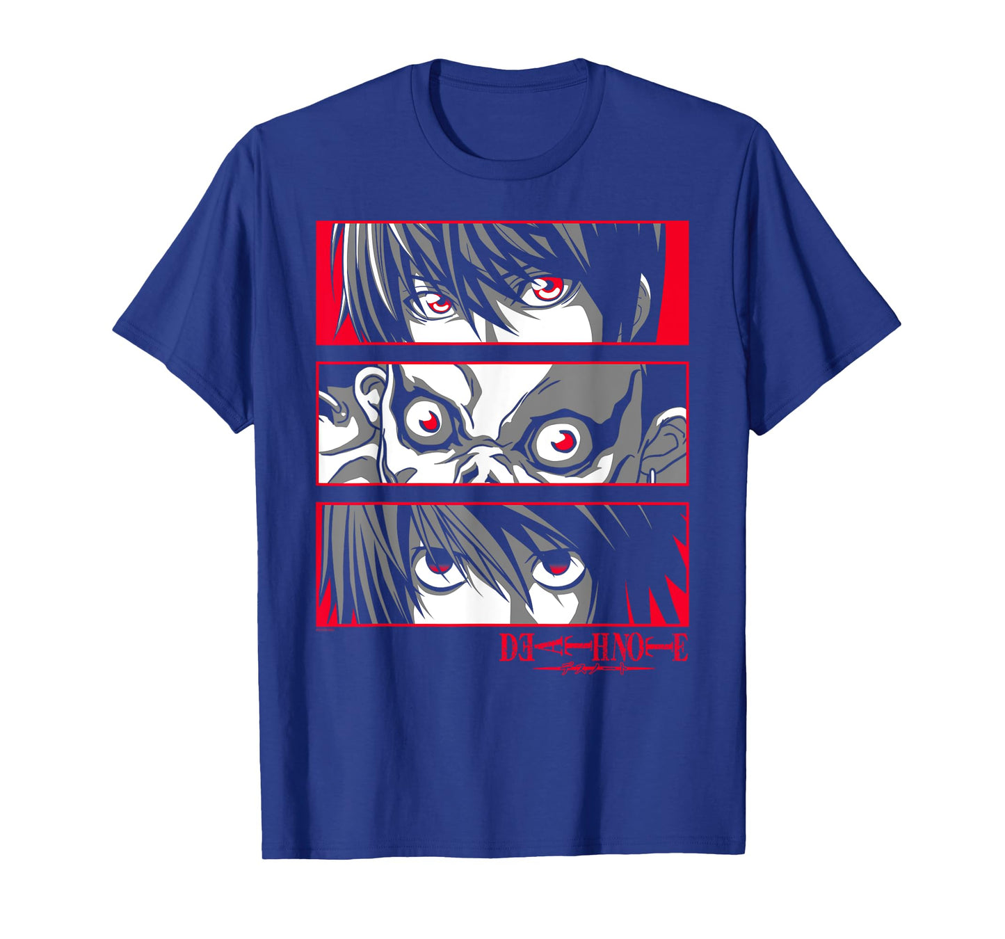 Death Note Eyes on You Character Close Ups Anime T-Shirt