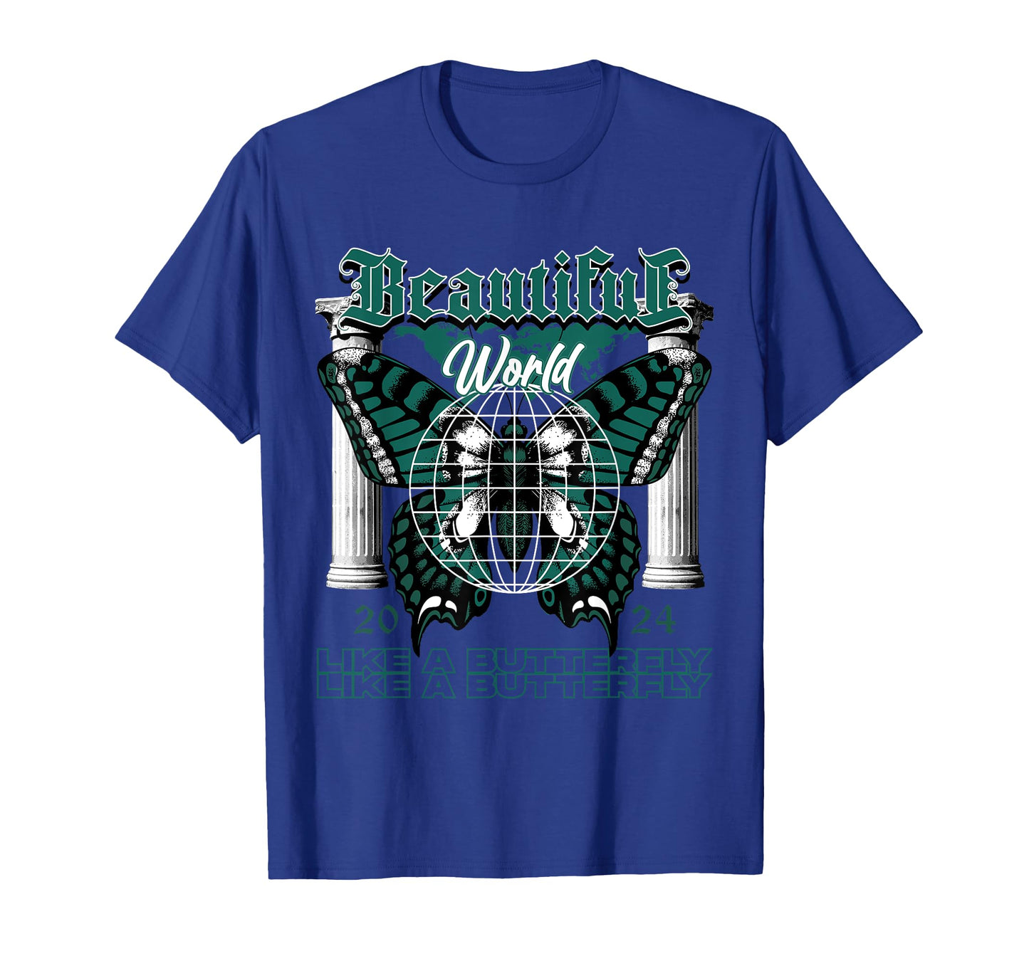 Beautiful World Oxidized Green 4s Matching Tee For Men Women T-Shirt