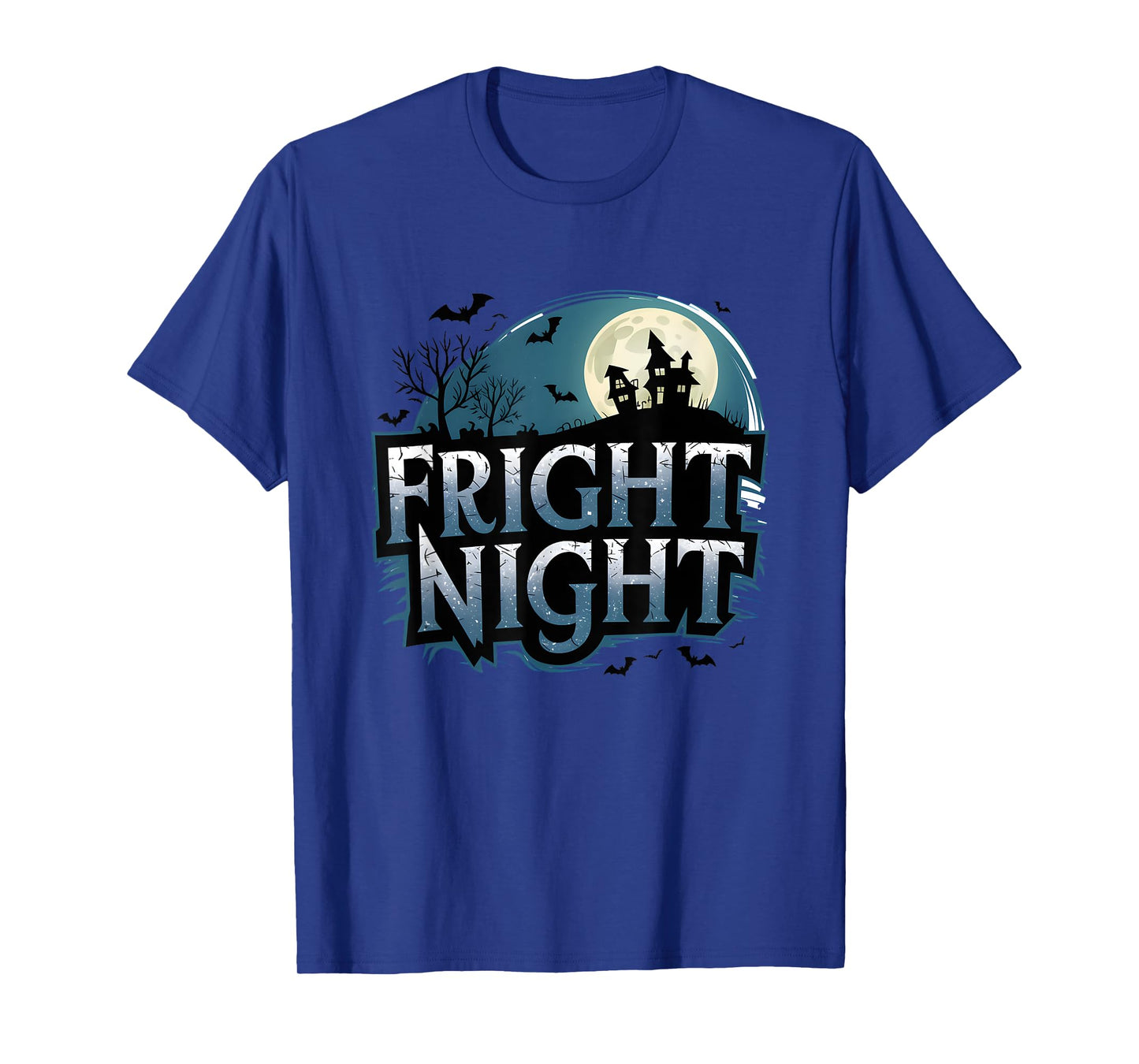 Fright Night Halloween Haunted House T-Shirt
