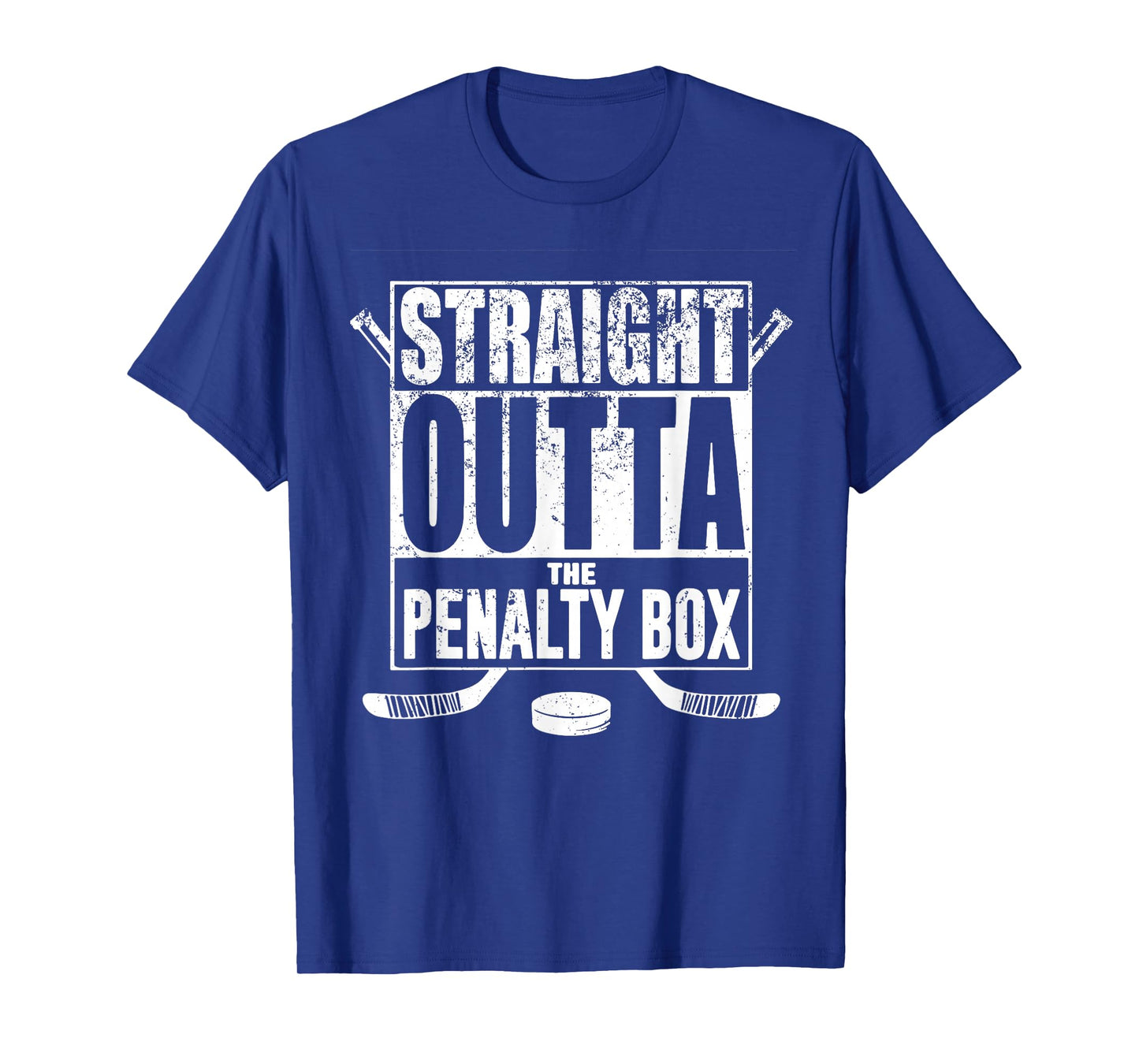 Straight Outta The Penalty Box Hockey Player Gift Hockey T-Shirt