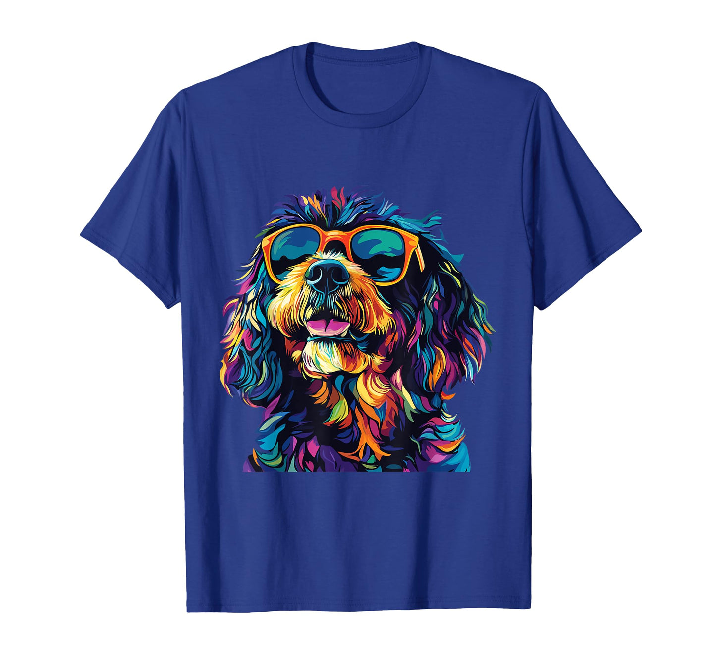 Bernedoodle Lover Sunglasses Pop Art Funny Bernedoodle T-Shirt