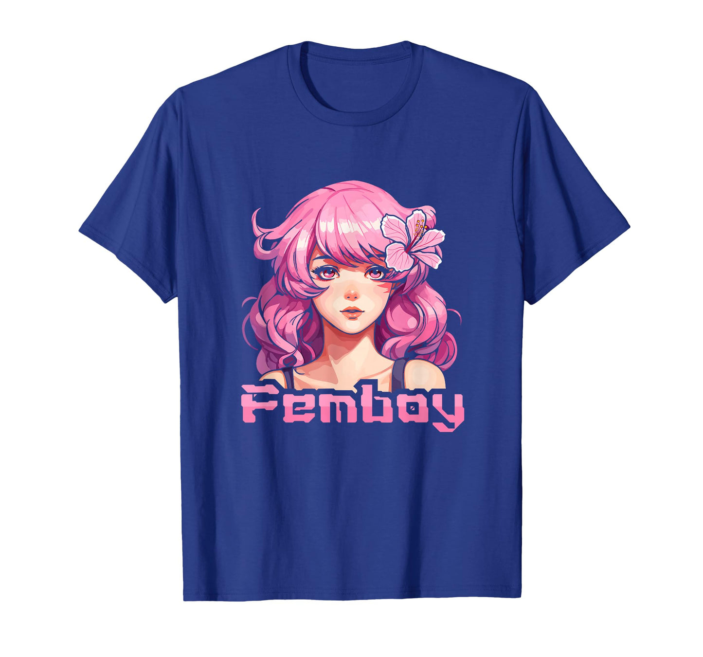 Femboy Anime Cool Japanese Japan Cosplay Otaku Manga Kawaii T-Shirt
