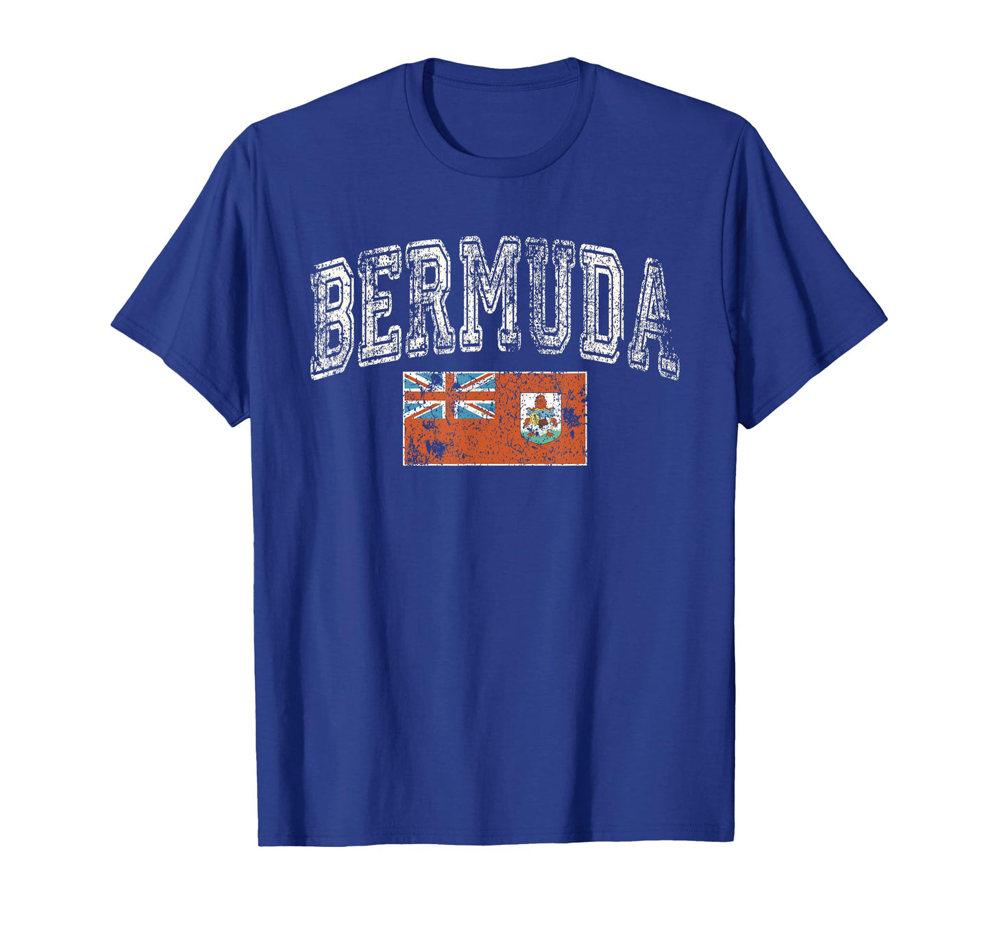 Vintage Retro Faded Bermuda Flag Bermudian Pride T-Shirt