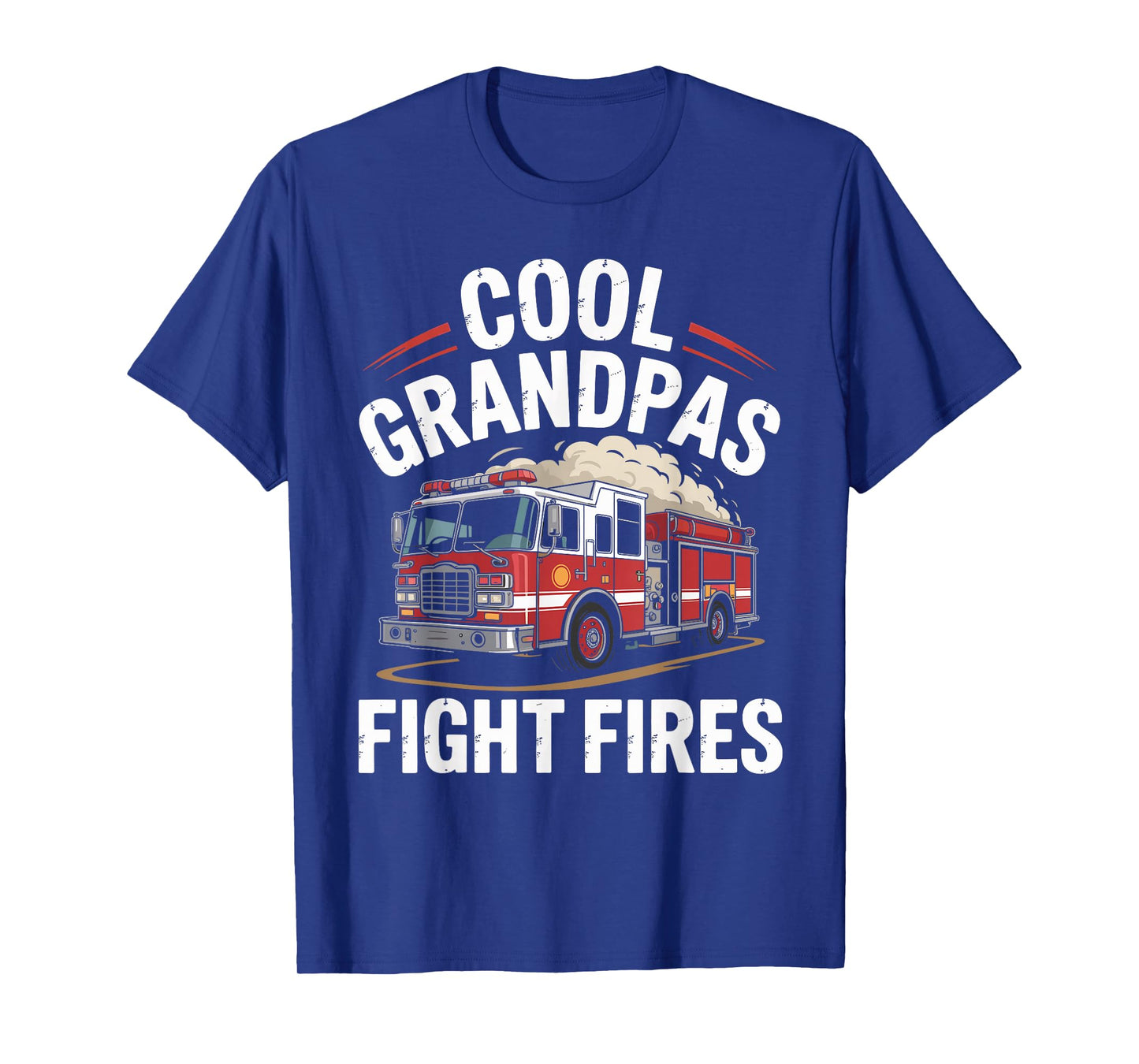 Cool Grandpas Fight Fires Firefighter T-Shirt