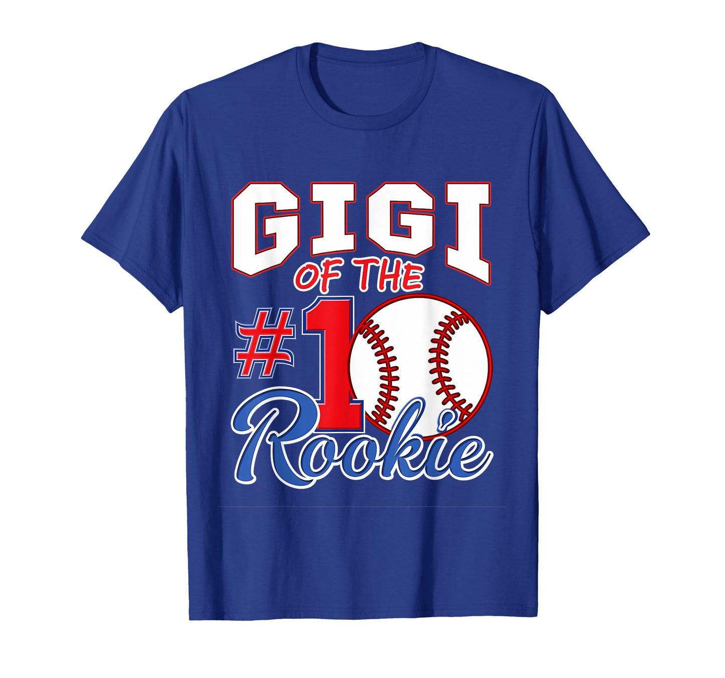 Retro Grandma Gigi Of The Number 1 Rookie Baseball T-Shirt