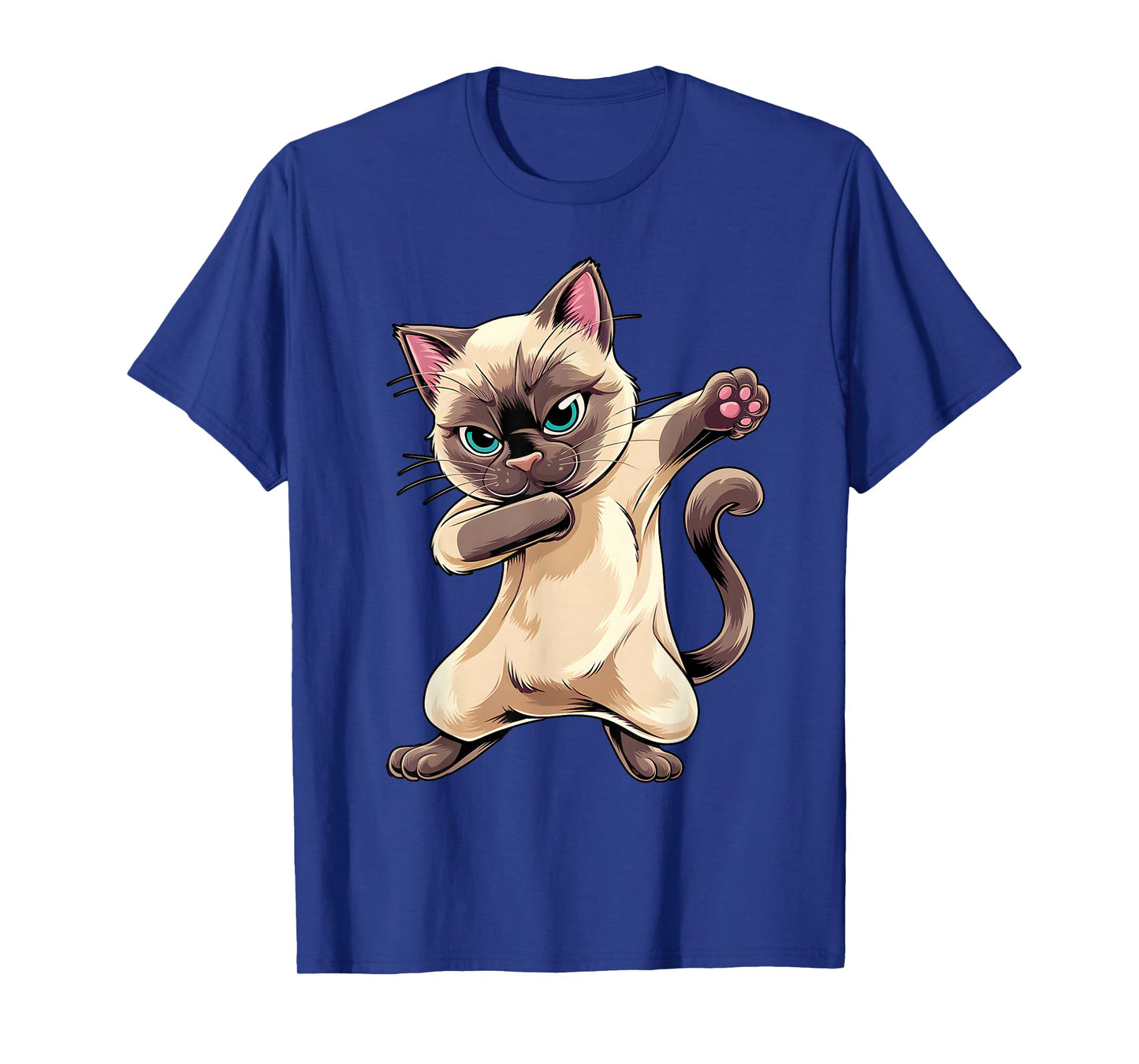 Dabbing Siamese Cat Dance Design for Cat Lovers T-Shirt