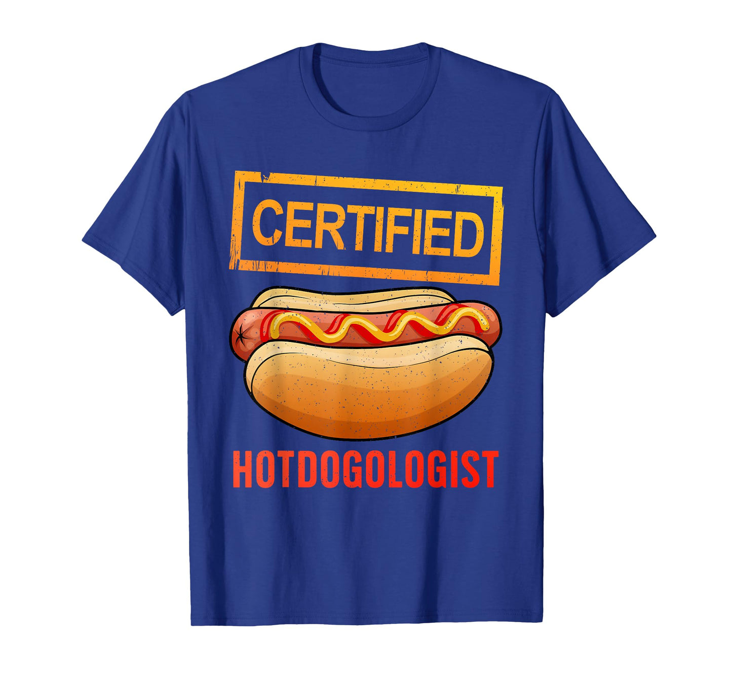 Cool Hotdog Outfit for Men Women Adult Hotdog Hot Dog Lover T-Shirt