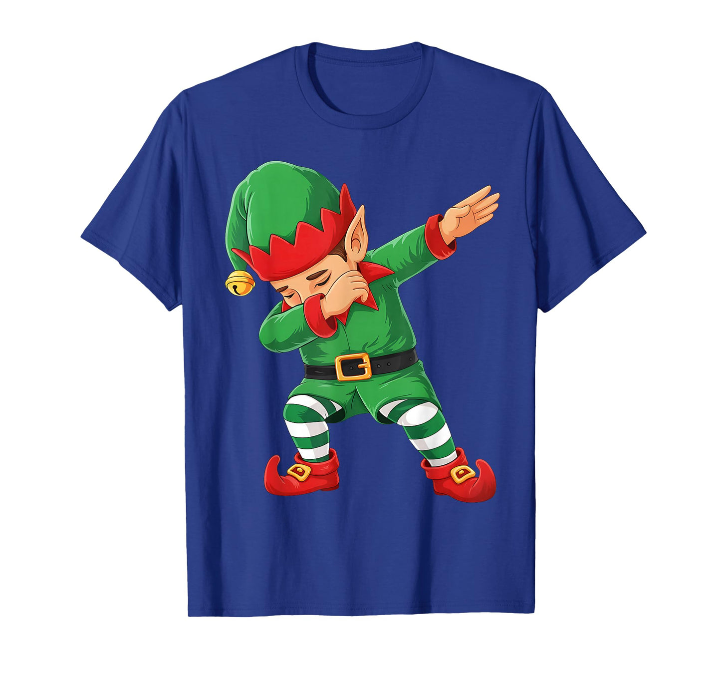 Dabbing Elf Squad Christmas Costume Girls Boys Men Xmas Dab T-Shirt