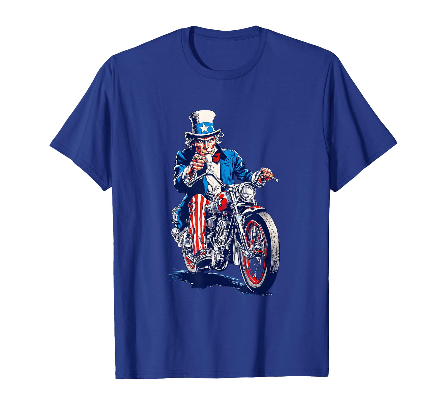 I Want You Motorcycle Graphic Costume T-Shirt
