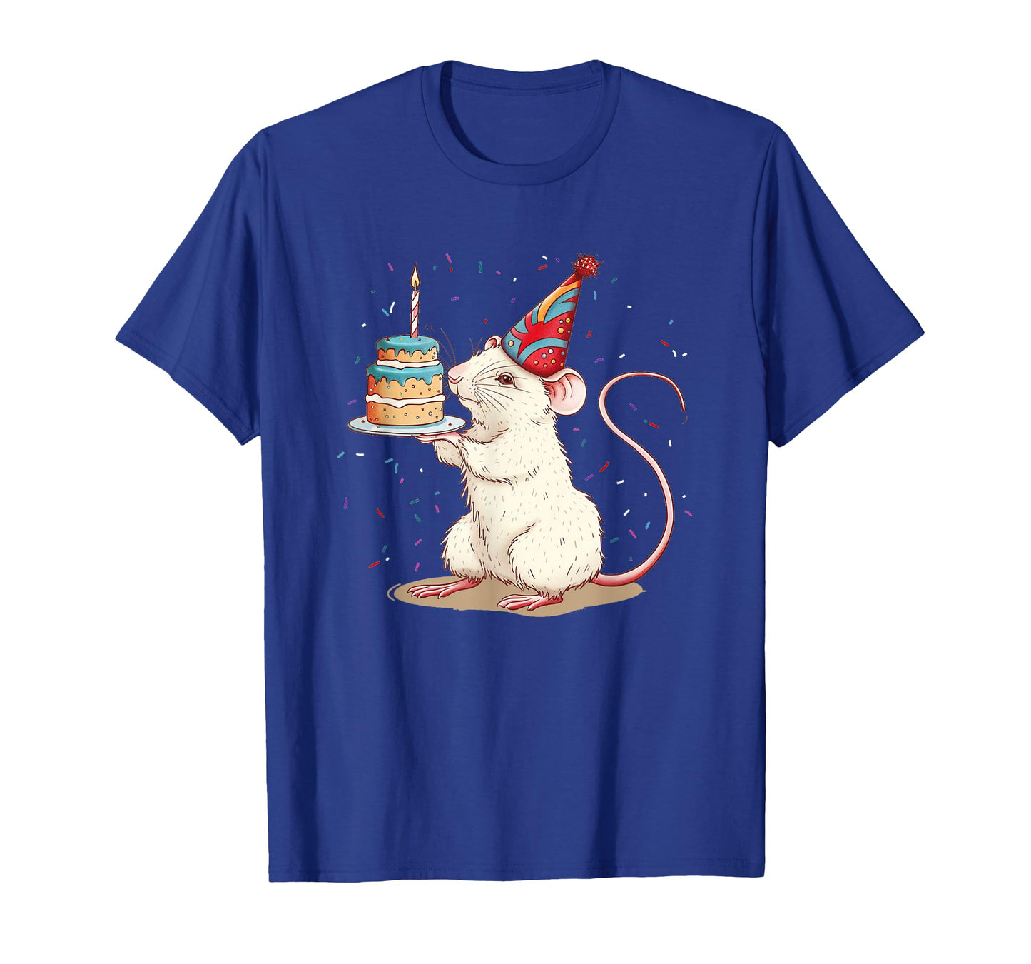 Happy Birthday Rat Costume for Rodents and Rats Lovers T-Shirt