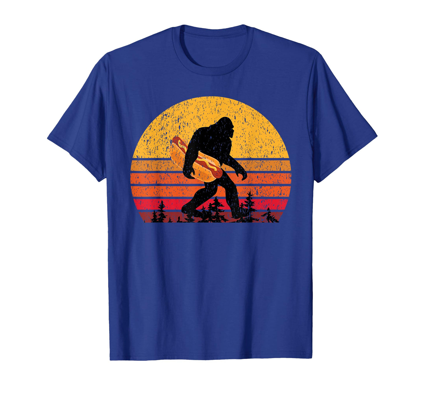 Bigfoot for Women & Men Hot Dog T-Shirt