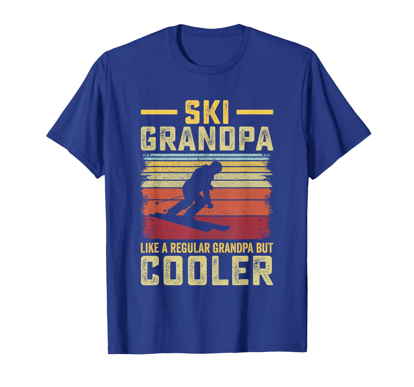 Father's Day - Ski Grandpa like a Regular Grandpa but Cooler T-Shirt