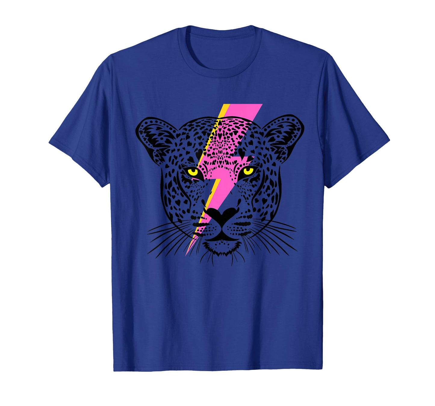 Vintage Cheetah Graphic Tee For Women and Girls, Cute Summer T-Shirt