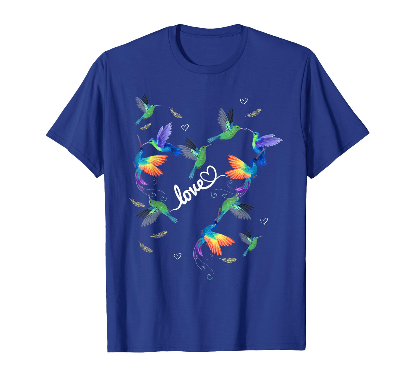 Heart LOVE Hummingbird Lover For Women T-Shirt