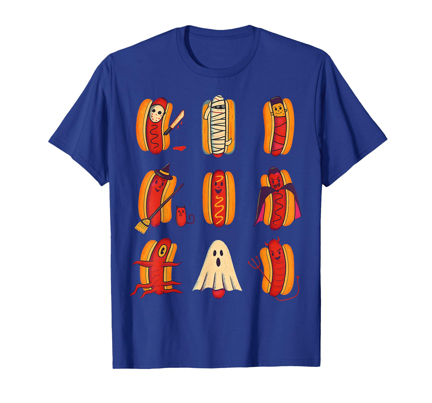 HUGvyn Halloween: Halloweiners Summerween Hot Dog Summer T-Shirt