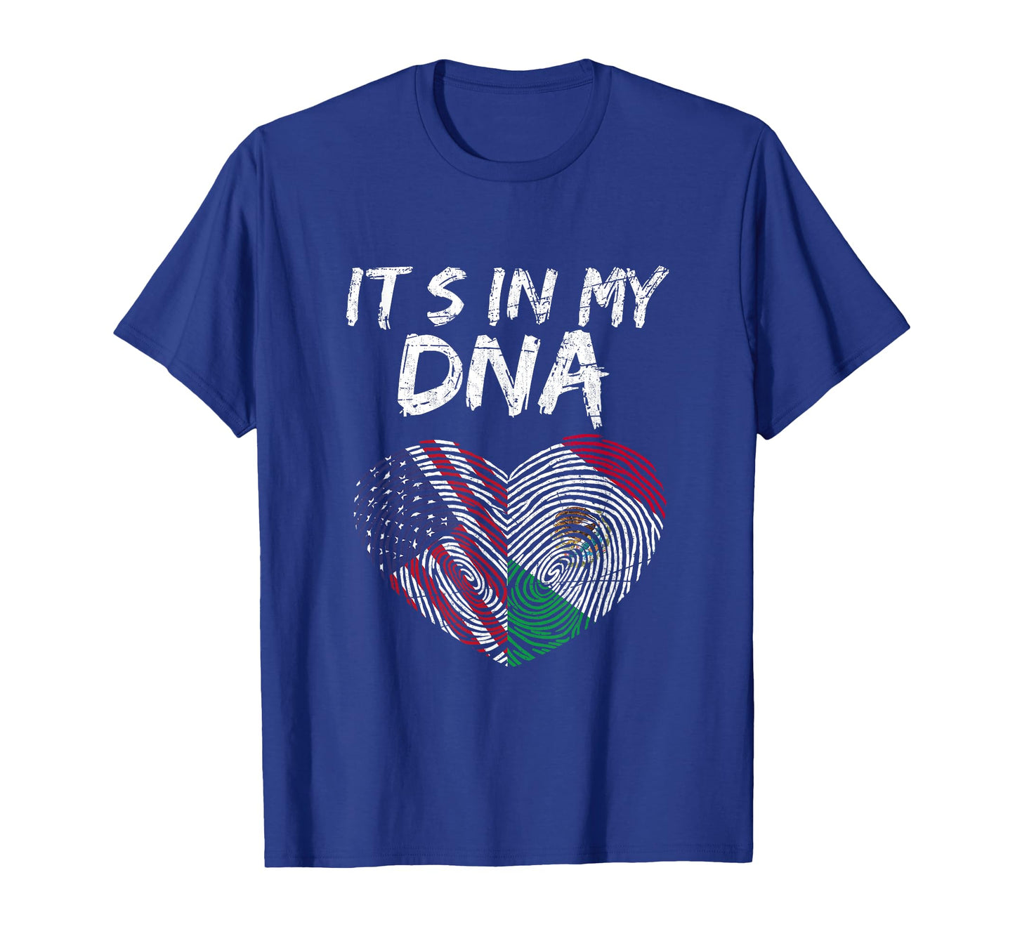 DNA USA Flag American Mexican Flag Mexico T-Shirt