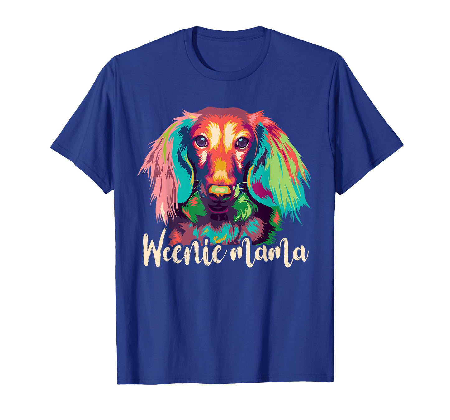 Dachshund-Shirt Women Weenie Mama Weiner Dog Mom T-Shirt