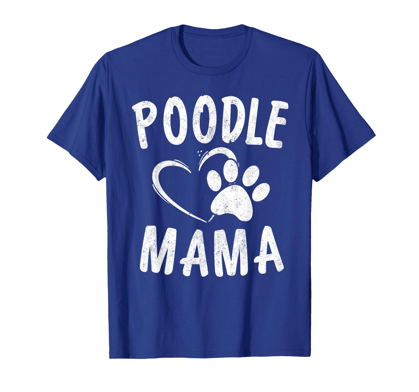Cute Poodle Mama Gift Dog Lover Apparel Pet Caniche Mom T-Shirt