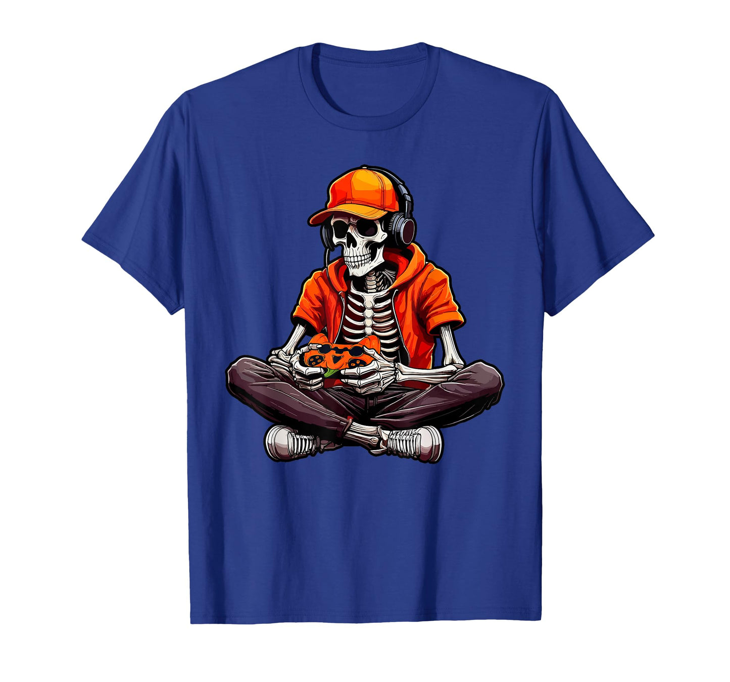 Halloween Boys Kids Ghost Gamer Scary Costume Gaming Men T-Shirt